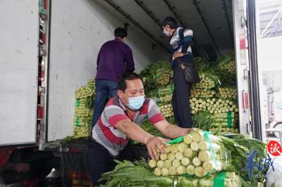 廣州伸援手，助力湖北滯銷農副產品順利銷售